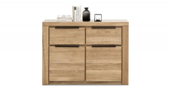 Kommode Sideboard in Eiche teilmassiv Modell Greta