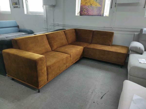 Sofa curry Wohnlandschaft L Form